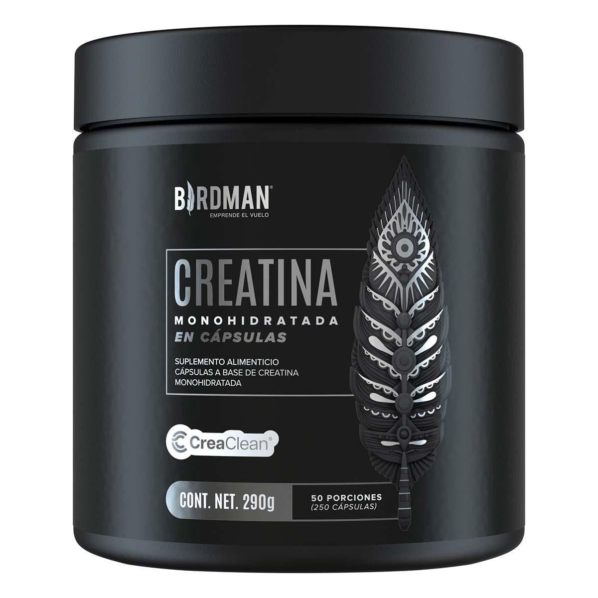 Creatina Birdman 250 Cápsulas 190g