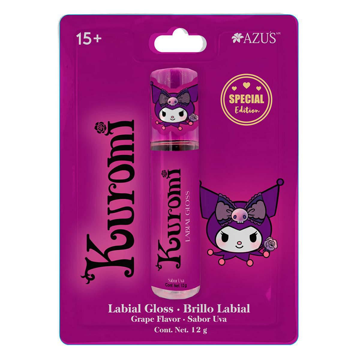 Brillo Labial Azus Kuromi Uva 12g