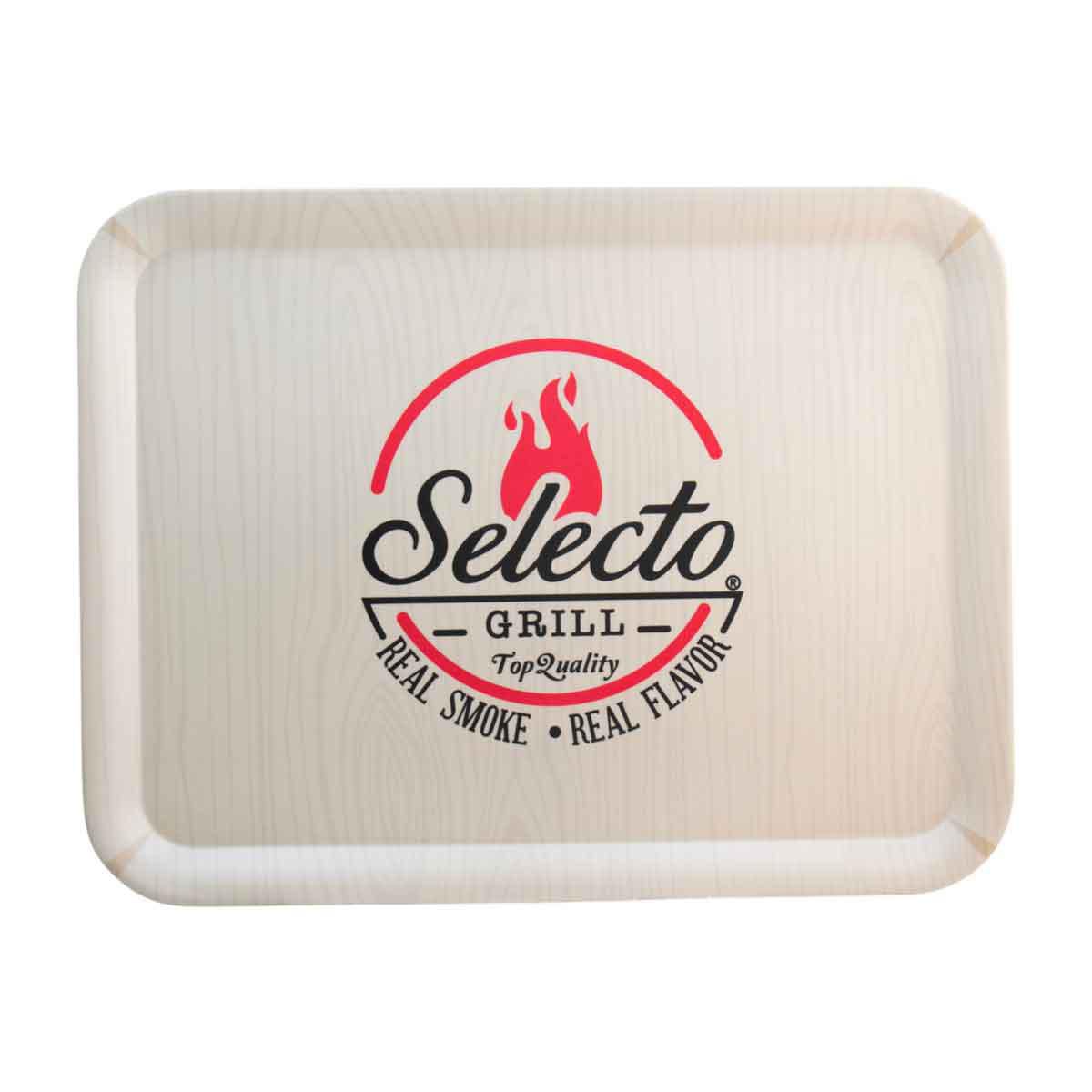 Bandeja Rectangular Bbq Selecto 44 Cm