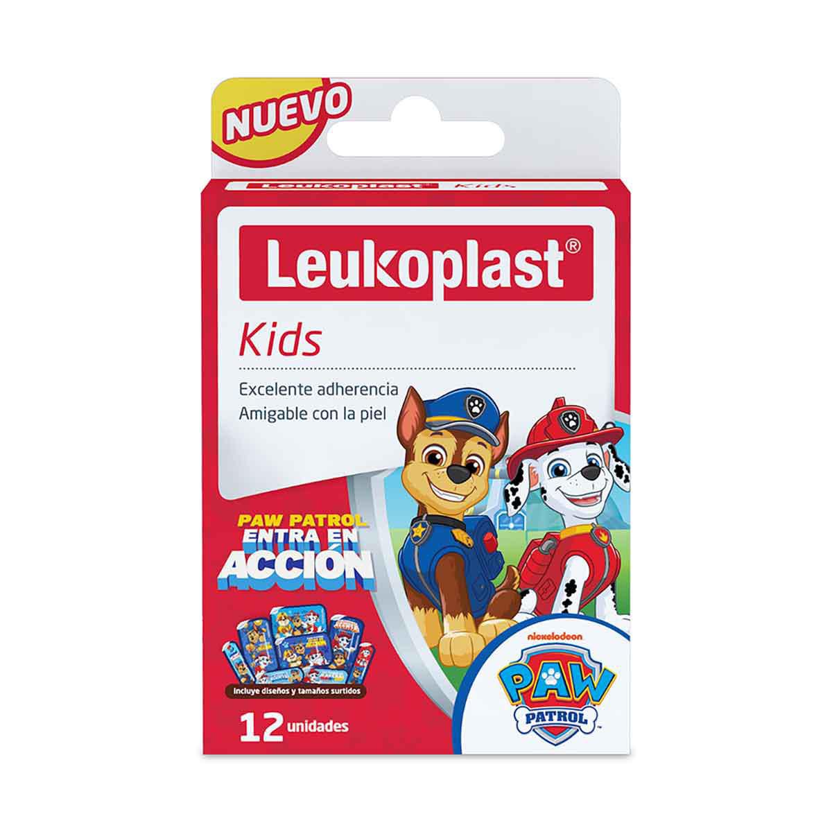 Curitas Leukoplast de Paw Patrol Niño con 12 Piezas