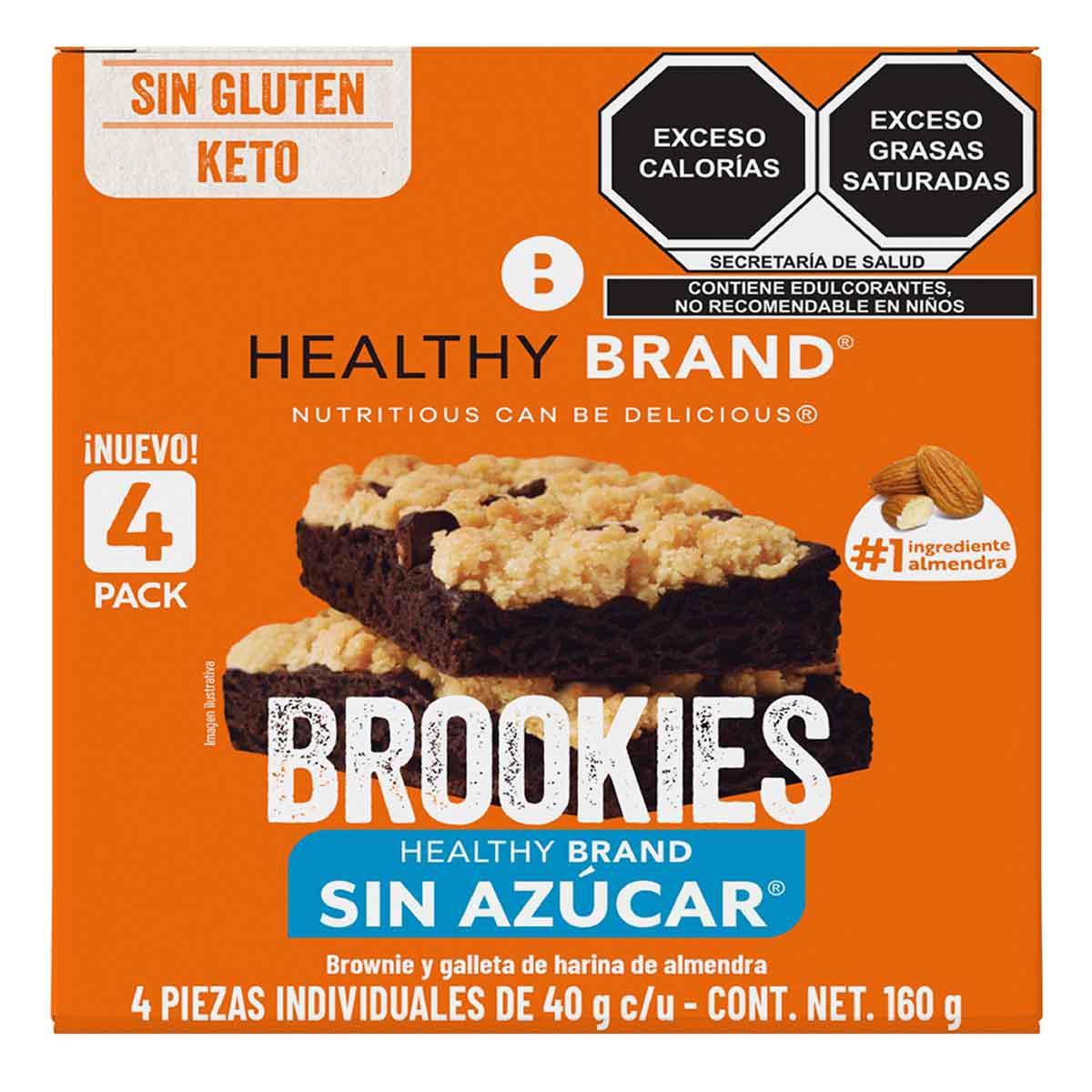 Brownie Healthy Brand Galleta