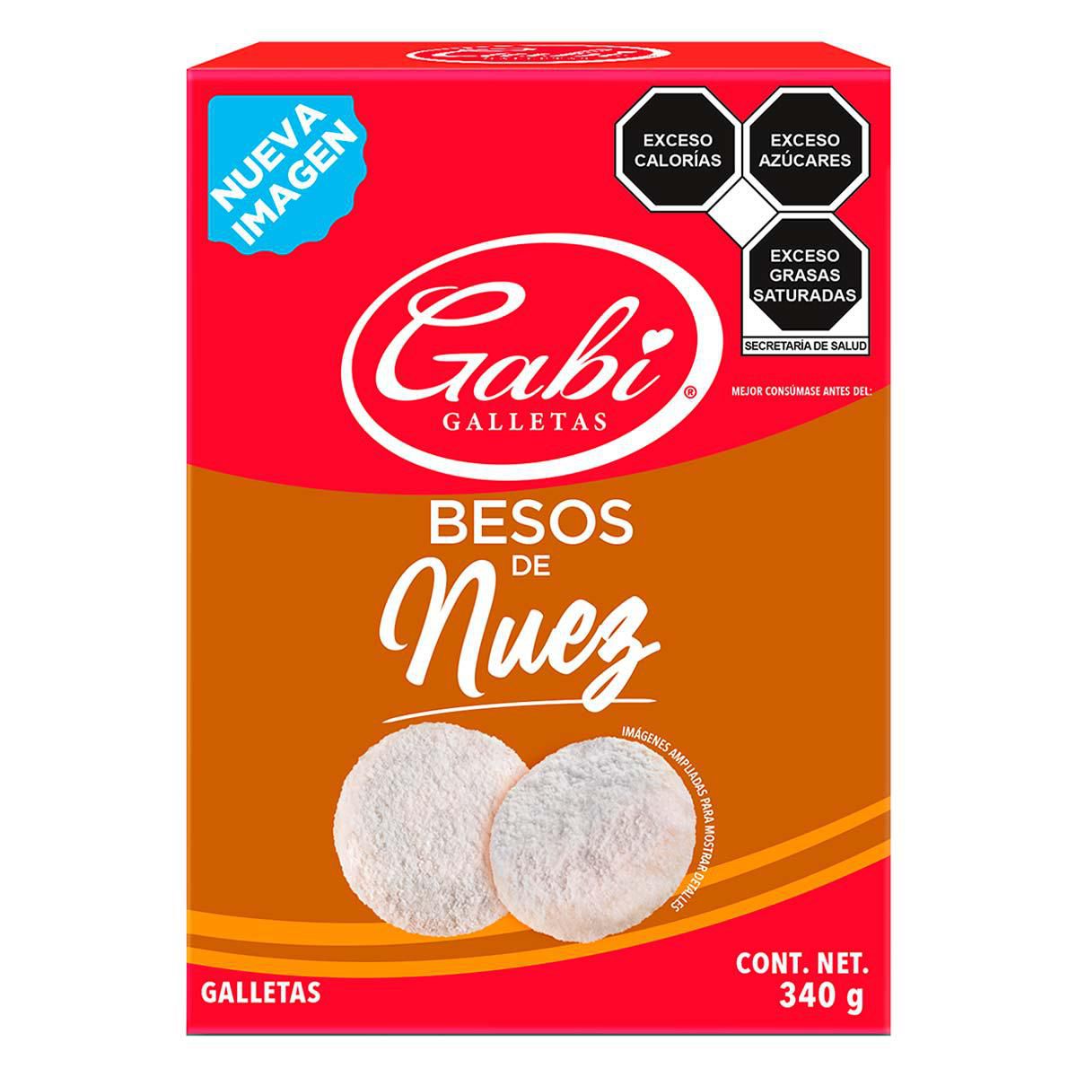 Caja Nano Besos Gabi Nuez 340g
