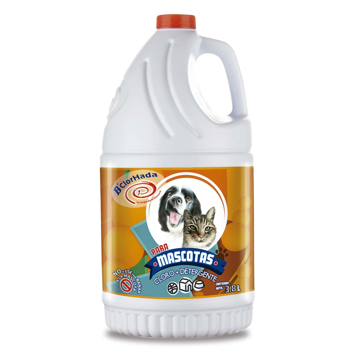 Blanqueador Líquido Bclorhada Para Mascotas 3.8l
