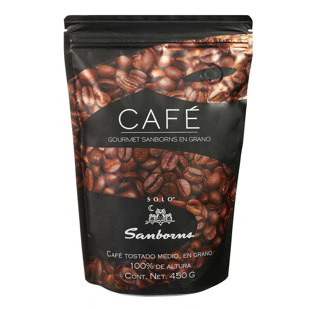 Café Sanborns Gourmet Grano Entero 450 G