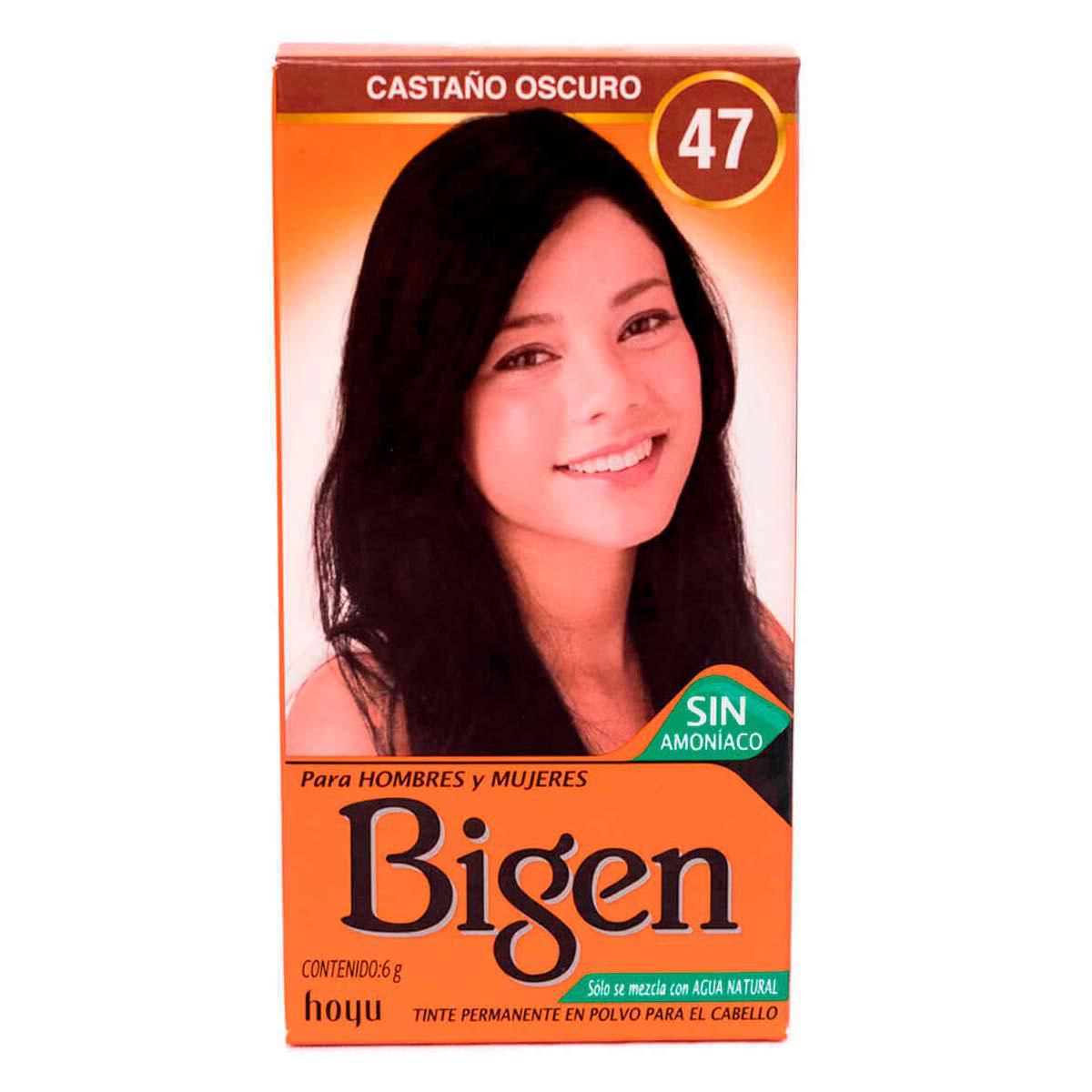 Tinte De Cabello Bigen Castaño Oscuro 6g
