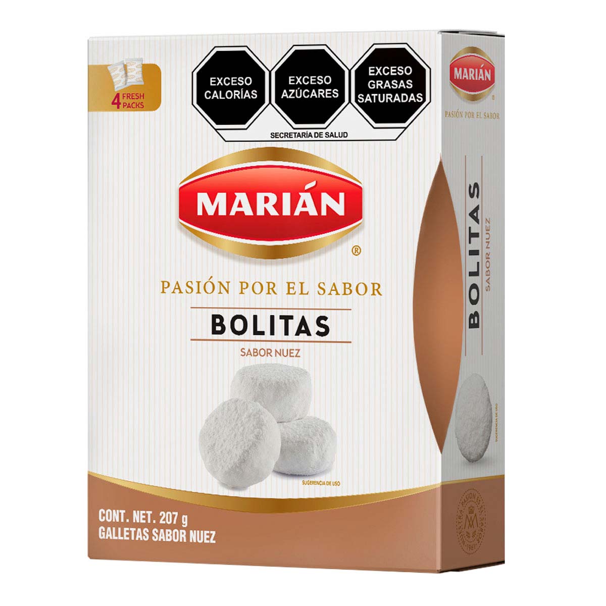 Bolitas De Nuez Marian 207g