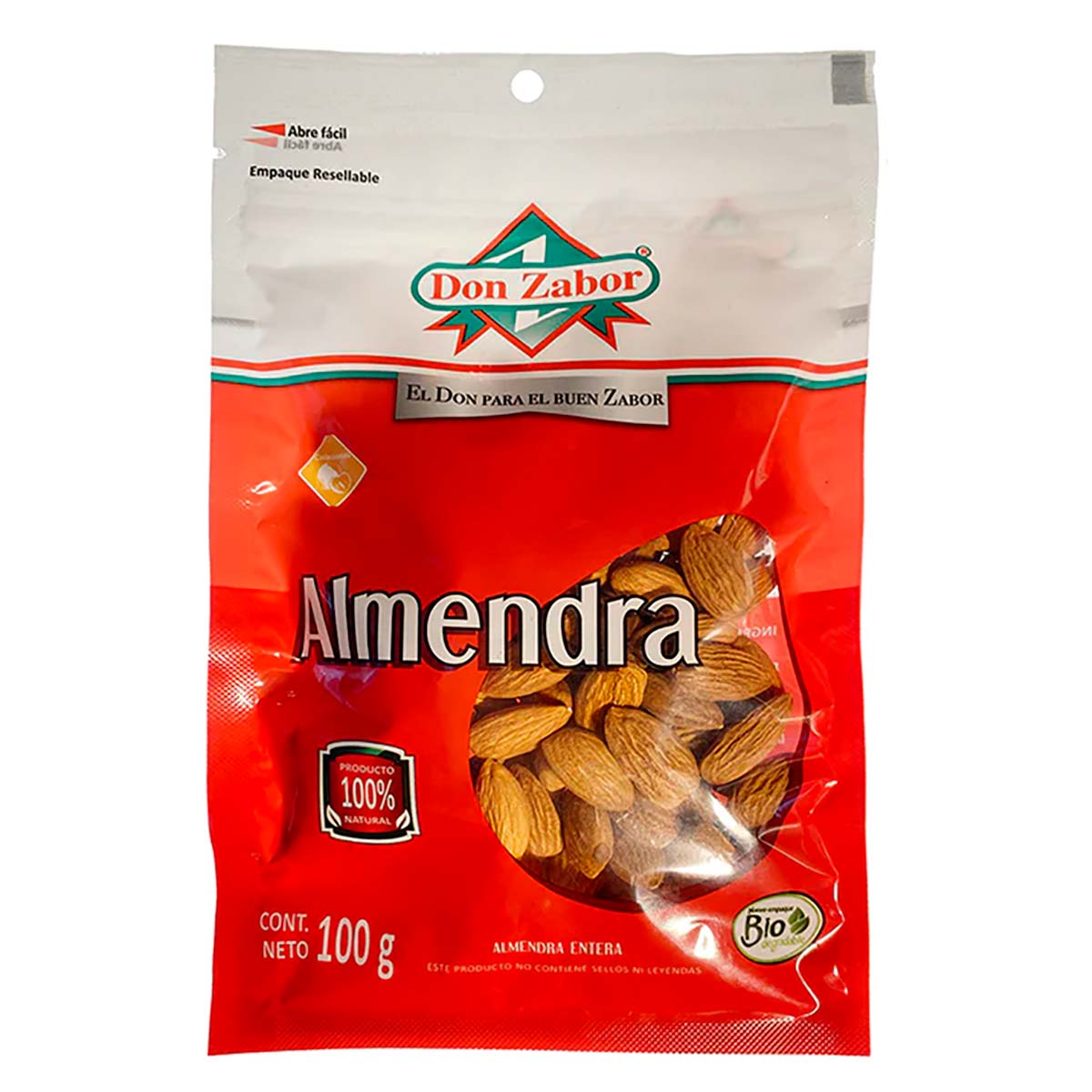 Almendra Don Zabor Entera 100g
