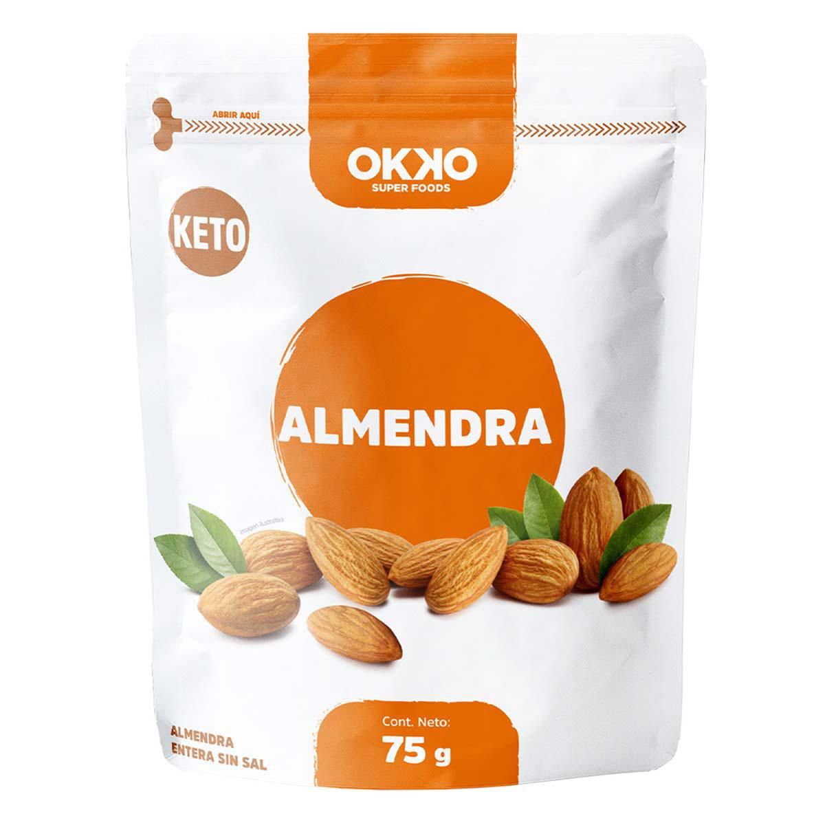 Almendra Okko Entera 75g