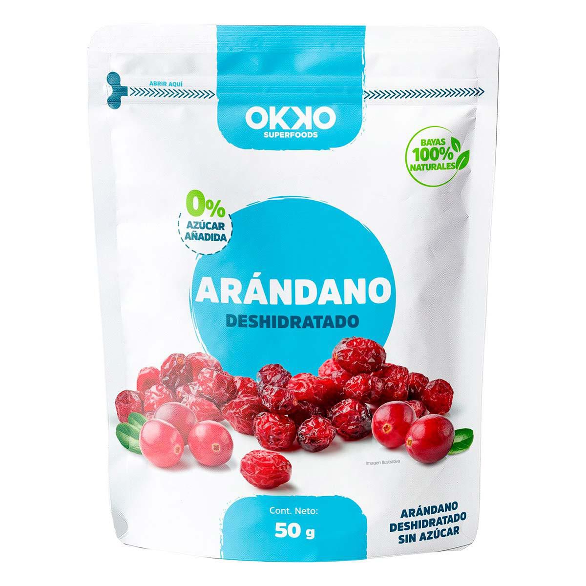 Arándanos Okko Deshidratado 50 Gr