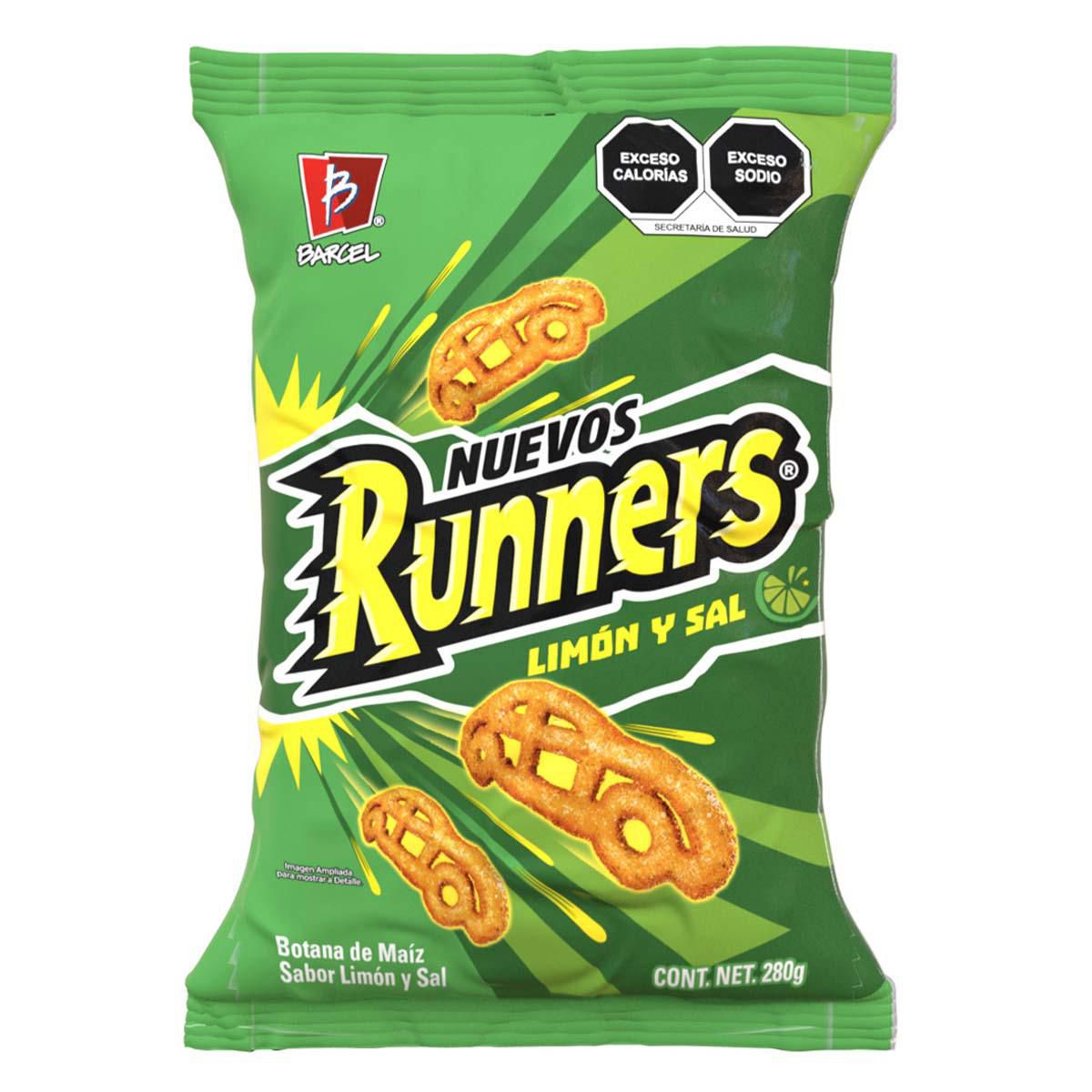 Botana Barcel Runners Sal&Limón 280 Gr