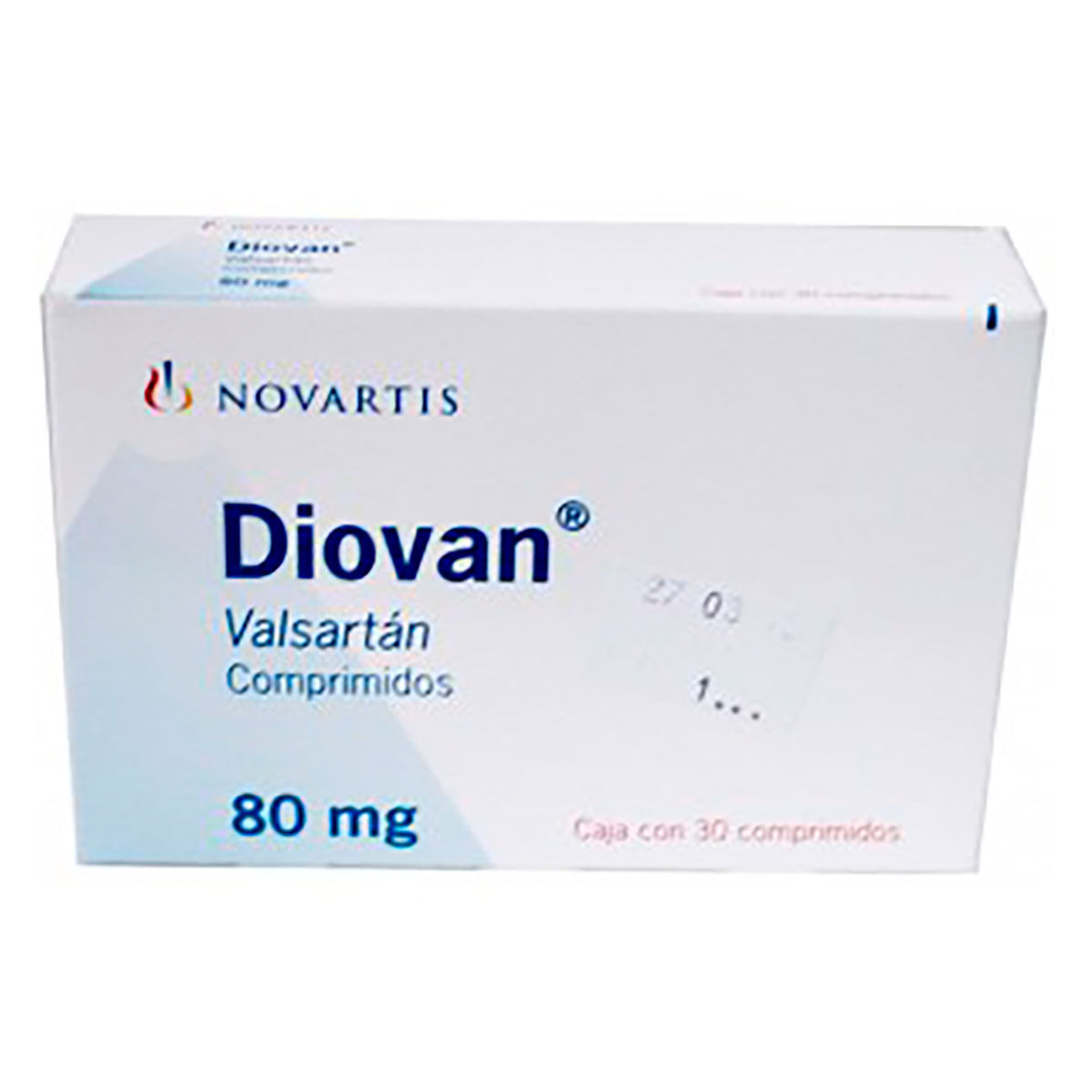 Comprimidos Diovan 80mg Caja con 30 Comprimidos