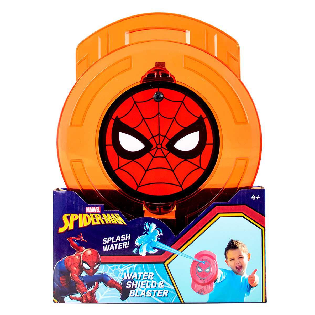 Escudo Y Lanzador De Agua Marvel Spiderman 1 Pieza