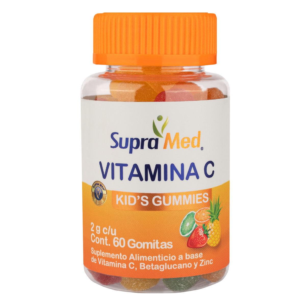 Vitamina C Kids SupraMed 60 Gomitas 2g