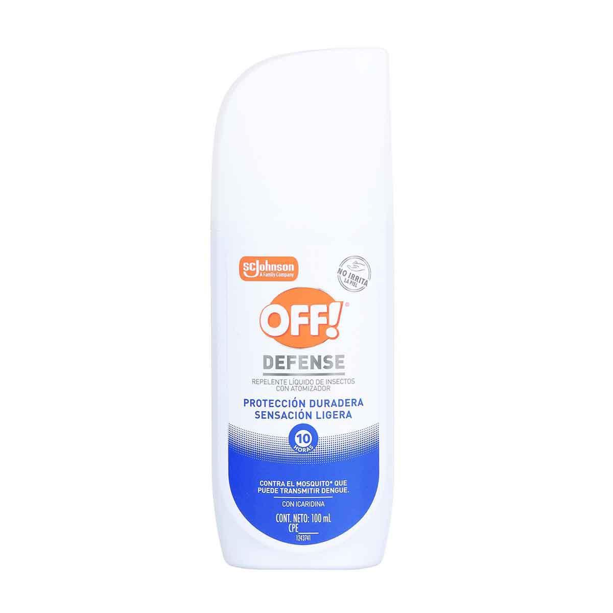 Repelente De Insec Off Liquido 100 Ml