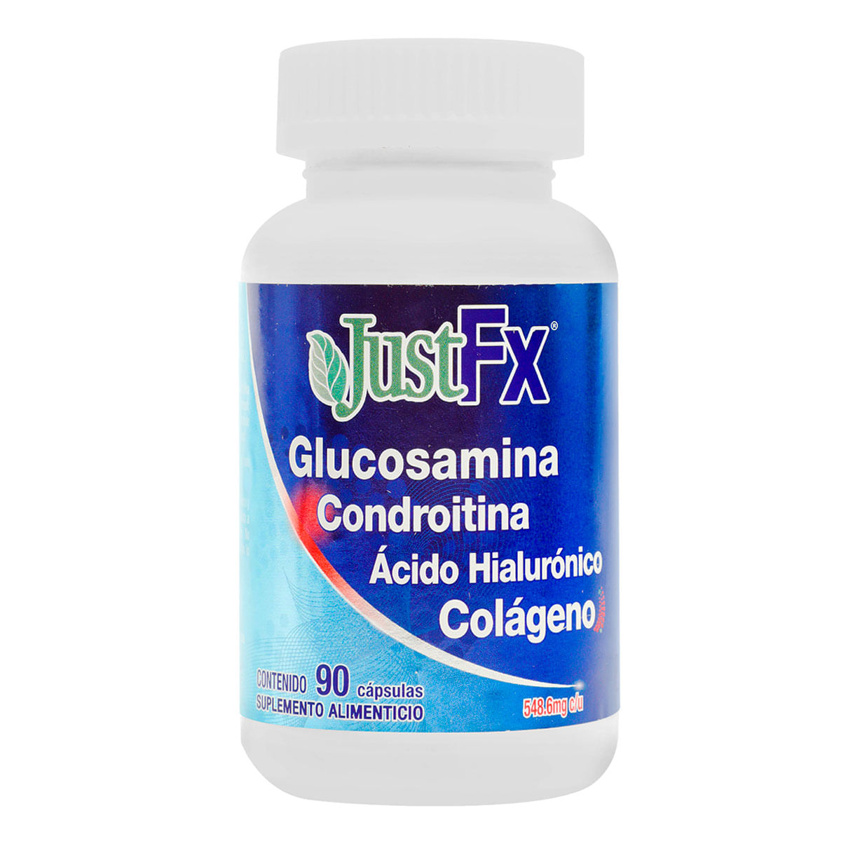 Suplemento Just FX Glucosamina 90 cápsulas