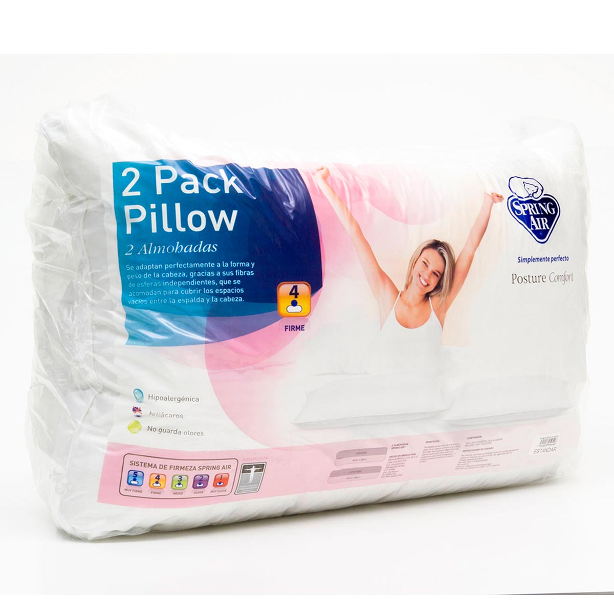 Almohada Spring Air Estándar 2 Pack