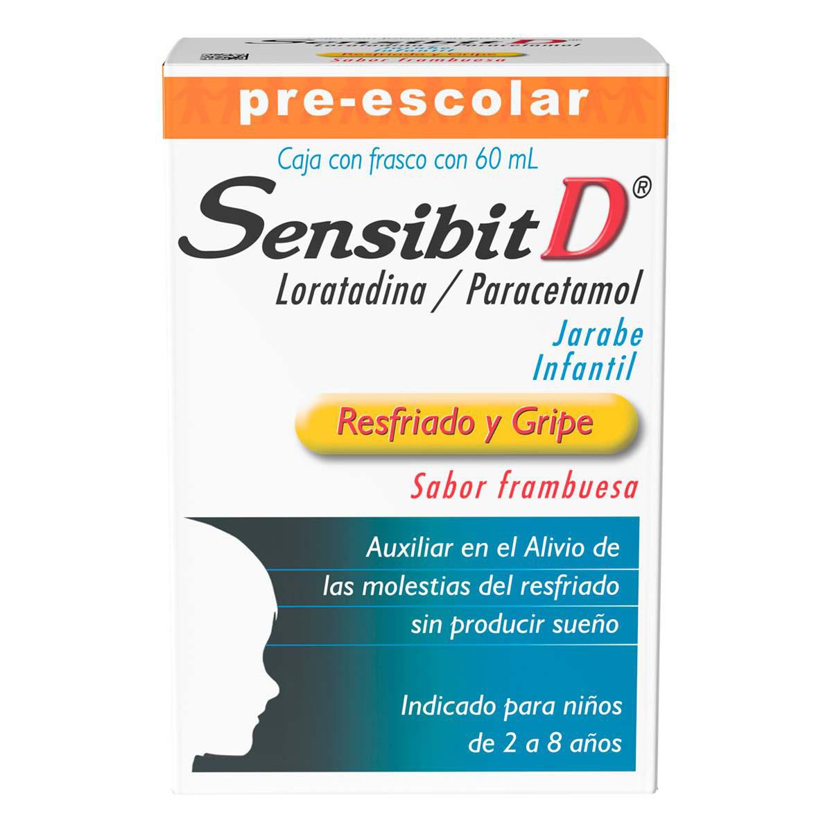 Jarabe Infantil Sensibit D Pre-Escolar Frasco con 60ml