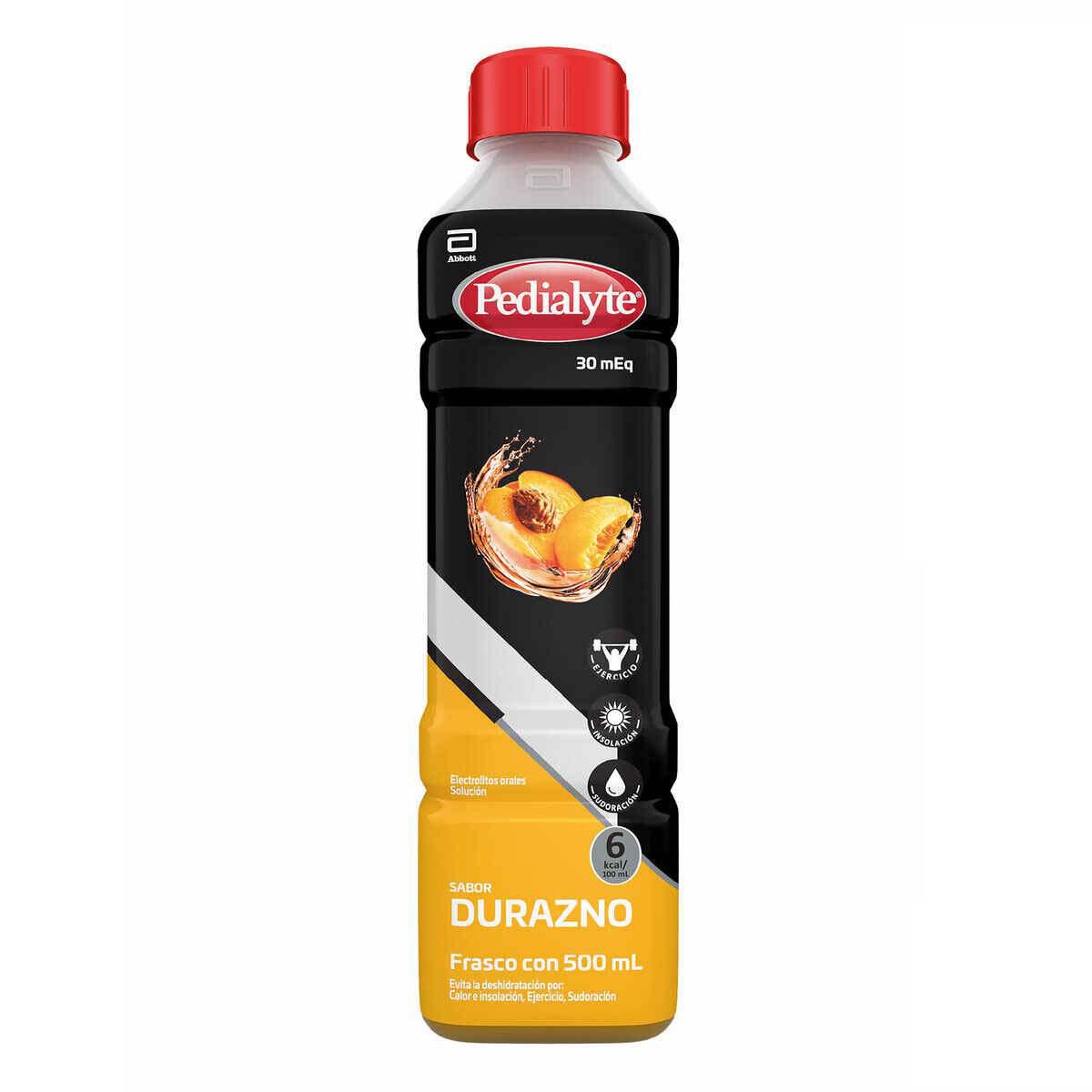 Bebida con Electrolitos Pedialyte Durazno 500ml