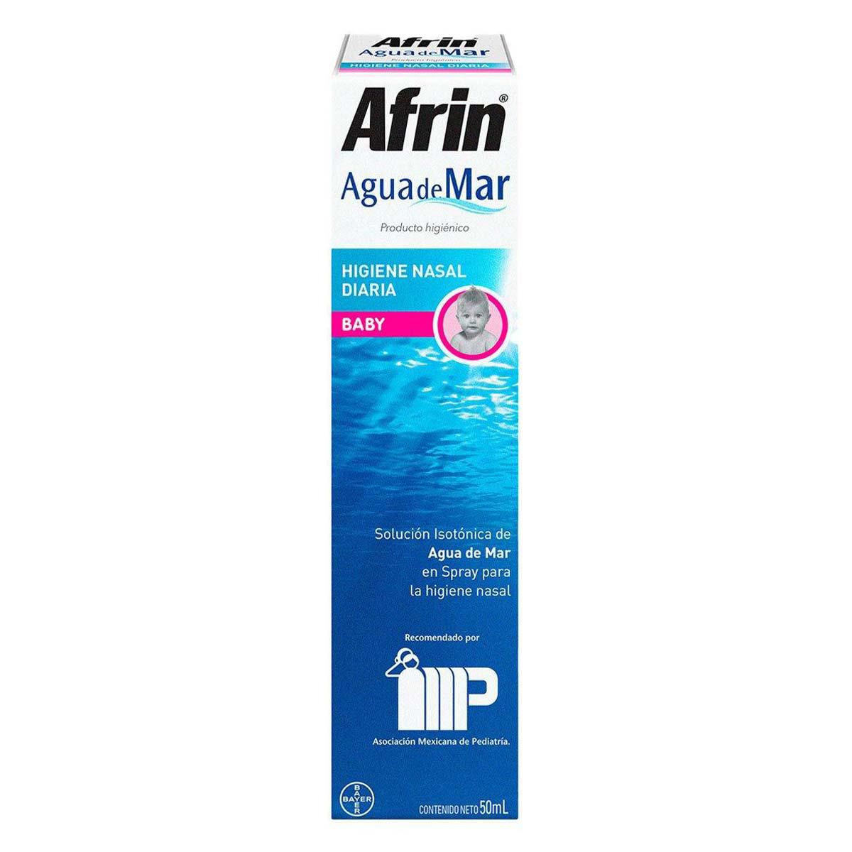 Afrin Agua demlar Baby Descongestionante Nasal Bebés 50ml