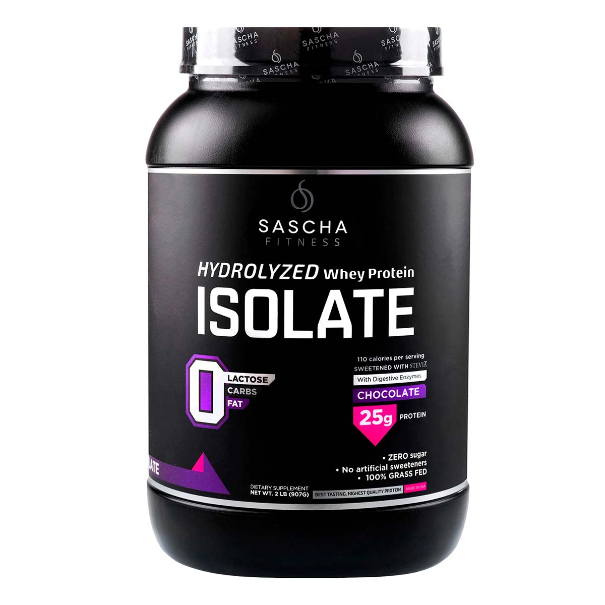 Proteína Sascha Fitness Chocolate 986g