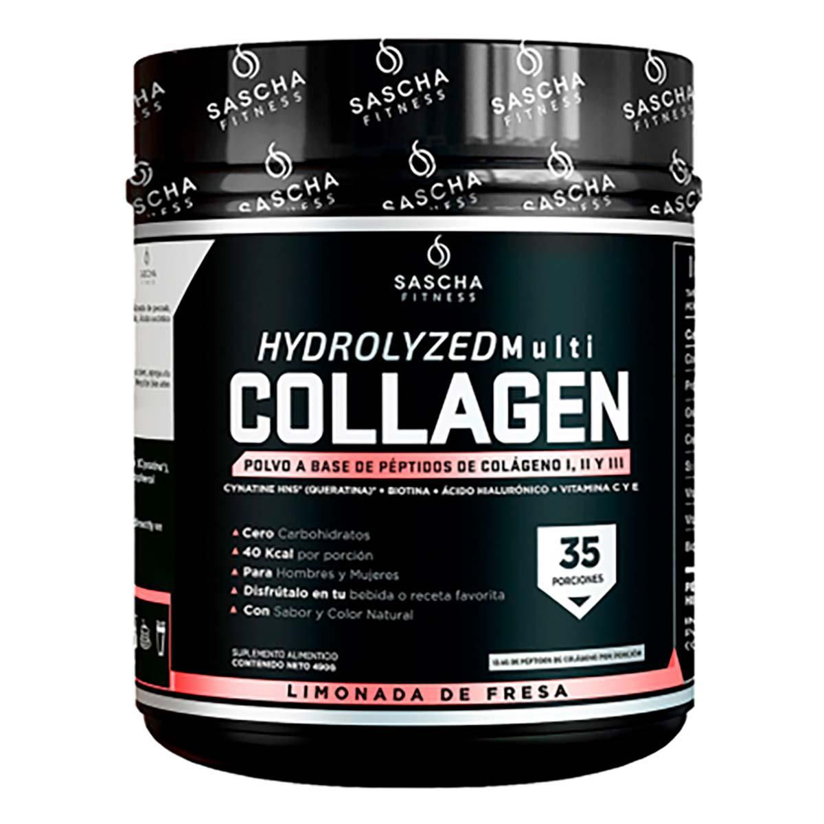 Colágeno Sascha Fitness Limonada 490g