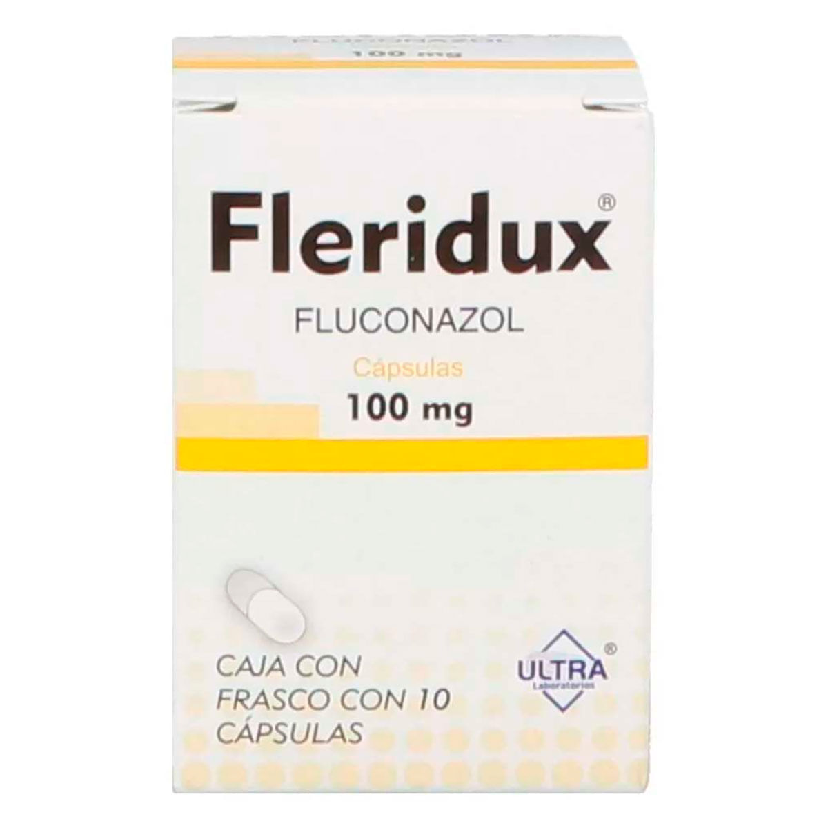 Fluconazol  Fleridux 10 Cápsulas 100mg