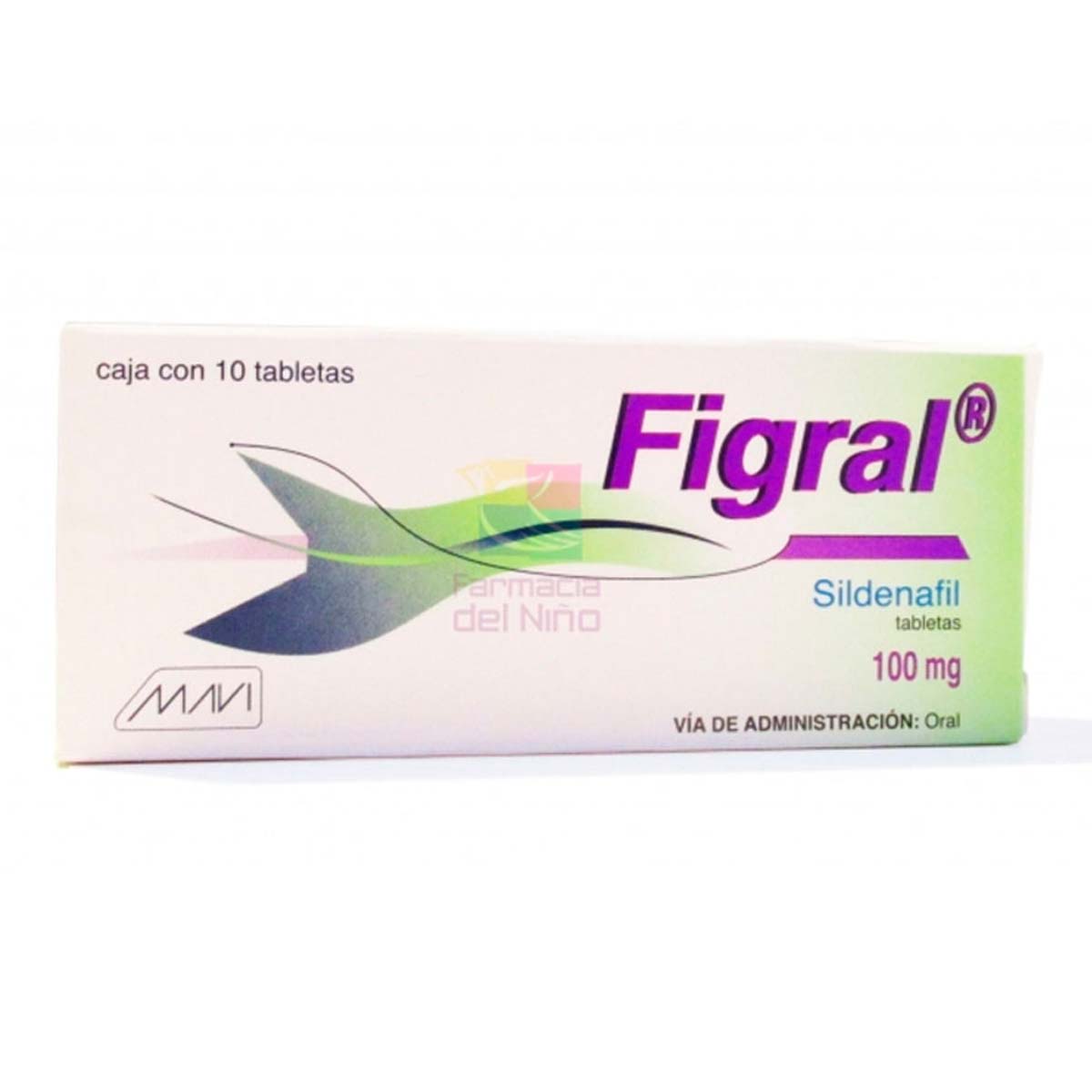 Tabletas Genéricas Sildenafil 100mg Caja con 10 Tabletas