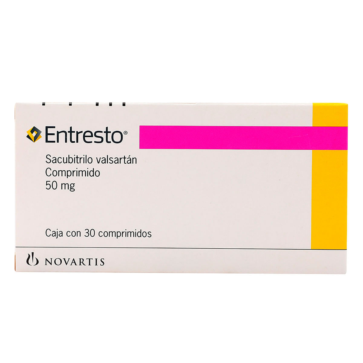 Comprimidos Entresto 50mg Caja con 30 Comprimidos