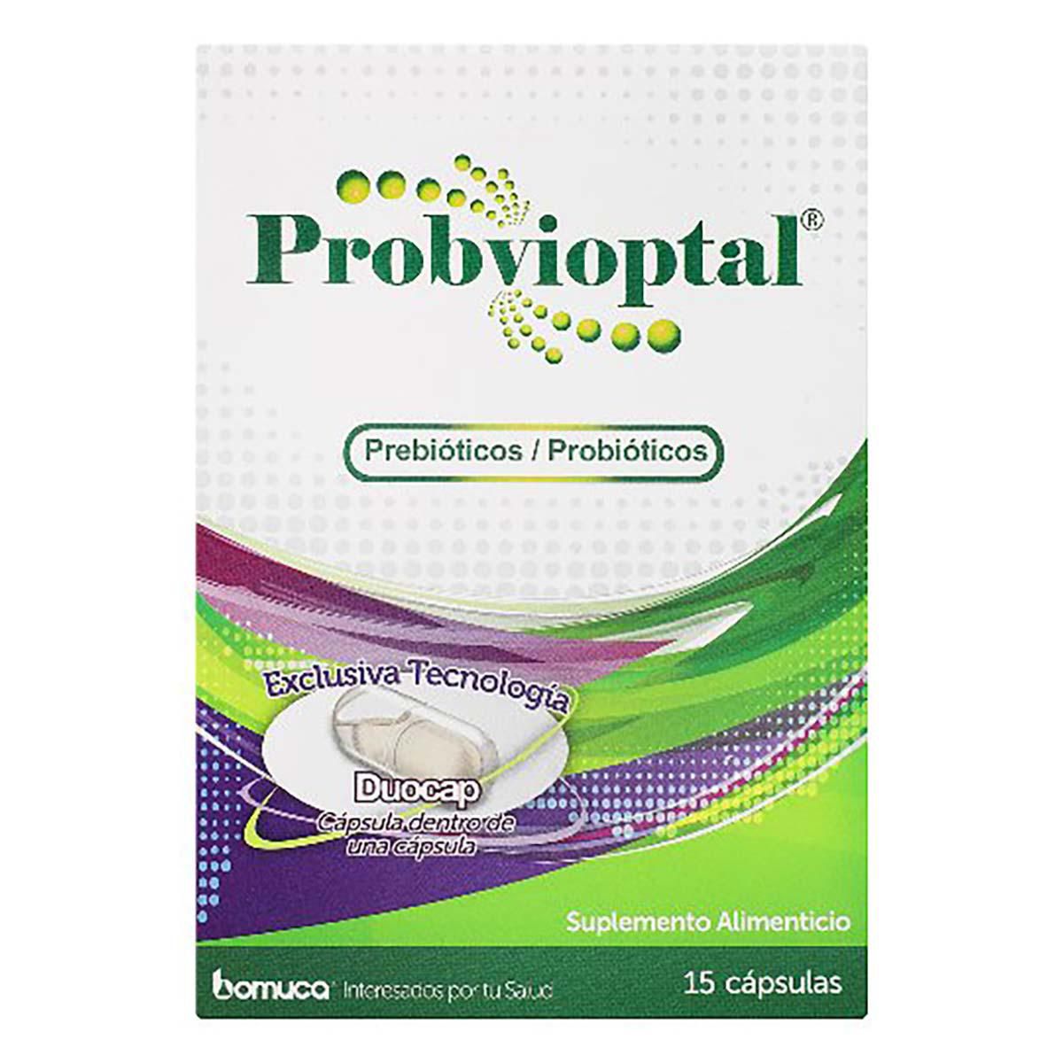 Suplemento Alimenticio Probvioptal Caja con 15 Cápsulas
