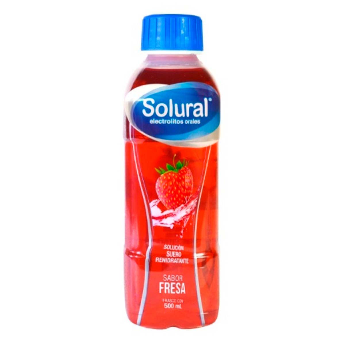 Bebida con Electrolitos Solural Sabor Fresa 500ml