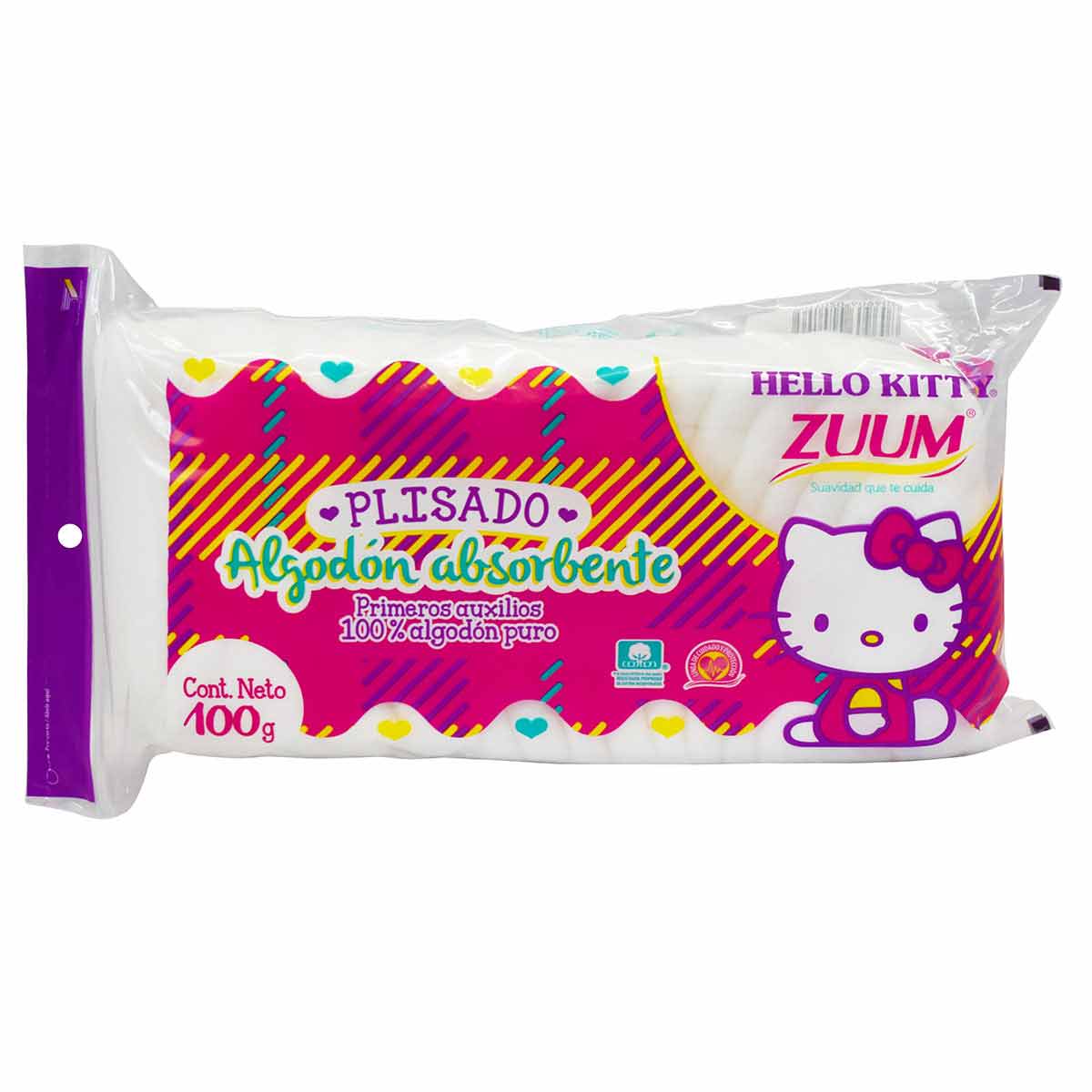 Algodón Plisado Zuum Hello Kitty 100g