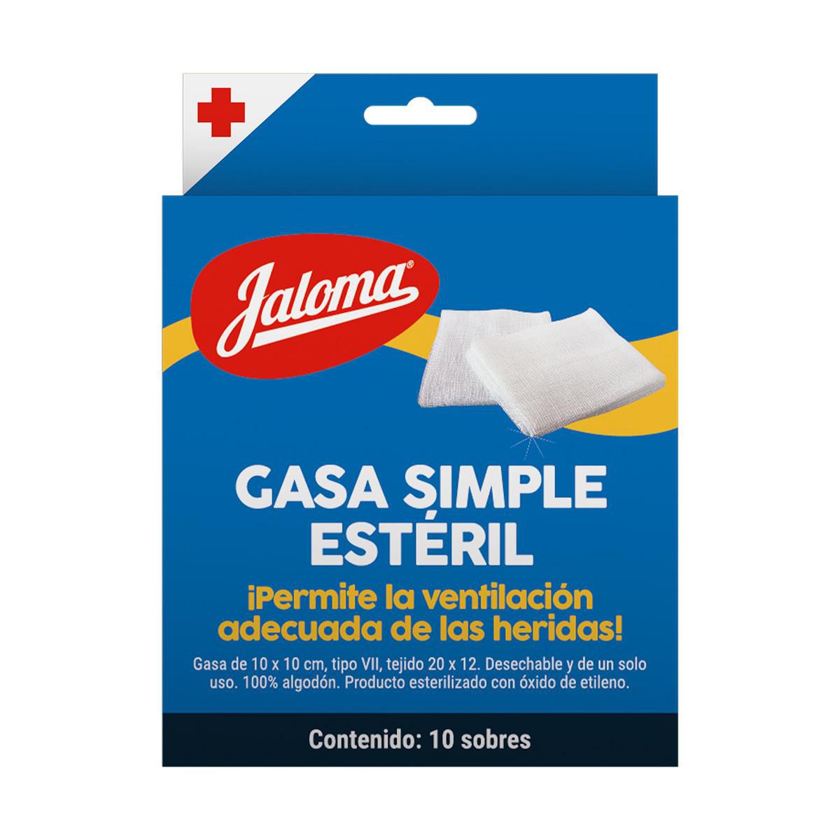 Gasas Jaloma (10x10cm) 10 Gasas