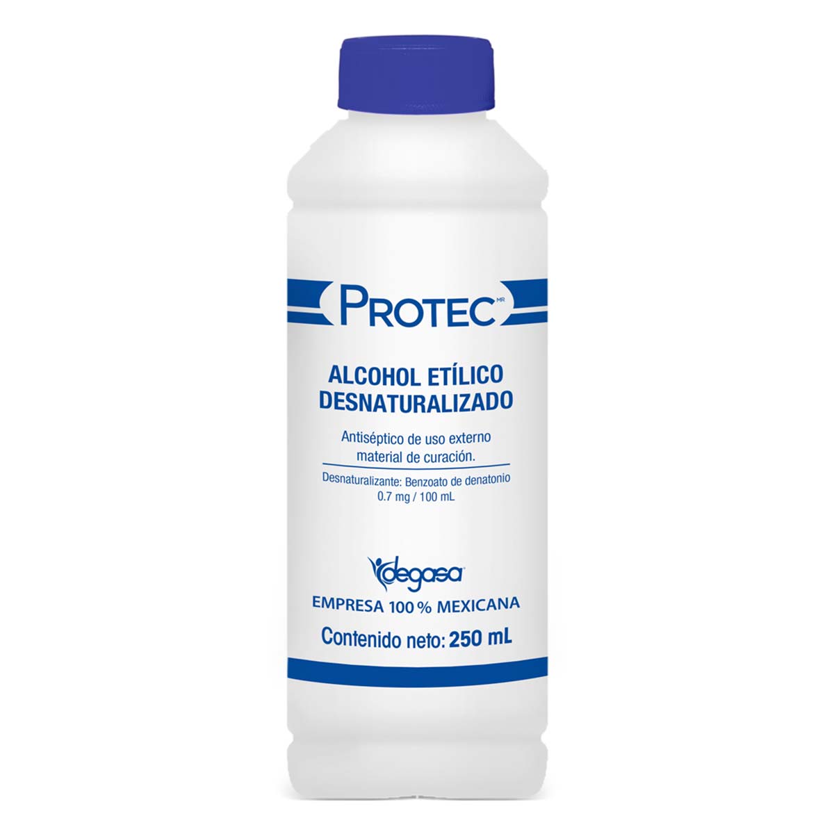 Alcohol Etílico Desnaturalizado Protec 250ml