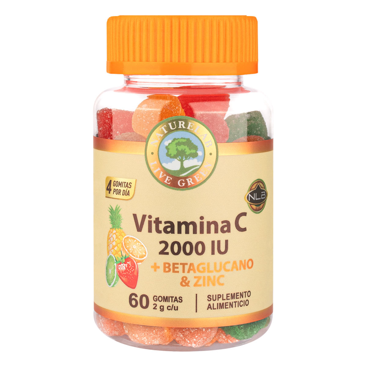 Vitamina C 2000 IU Naturelab Gomitas
