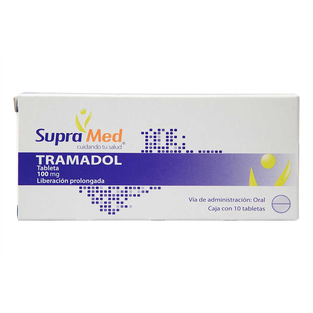 Tramadol Supramed 10 Tabletas 100mg