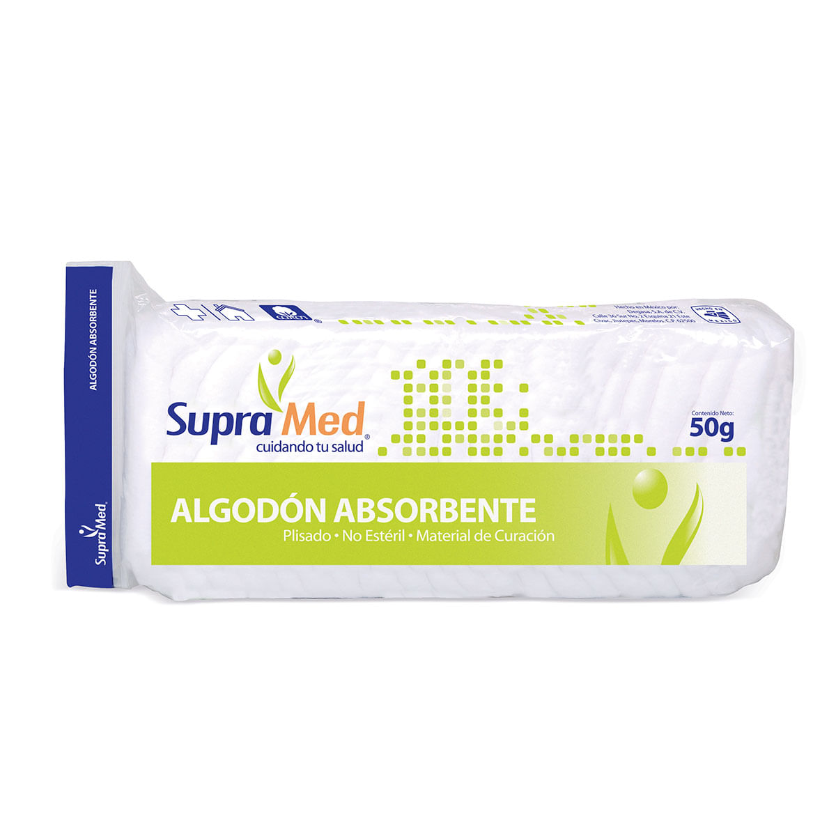 Algodón Plisado SupraMed 50g