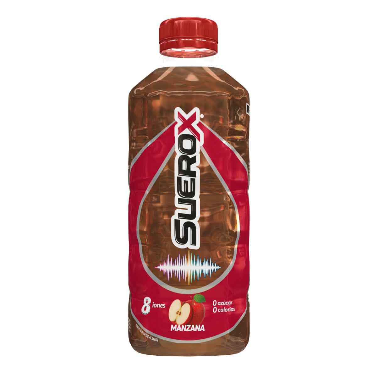 Bebida con Electrolitos Suerox Adulto Manzana 630ml