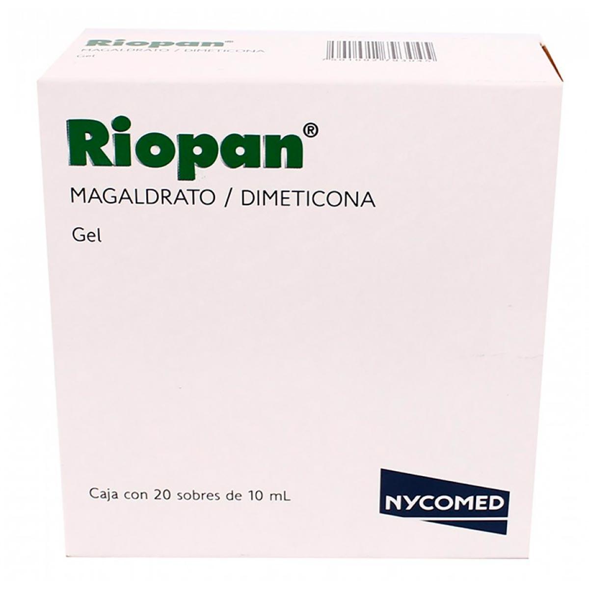 Gel Riopan Caja con 20 Sobres de 10ml