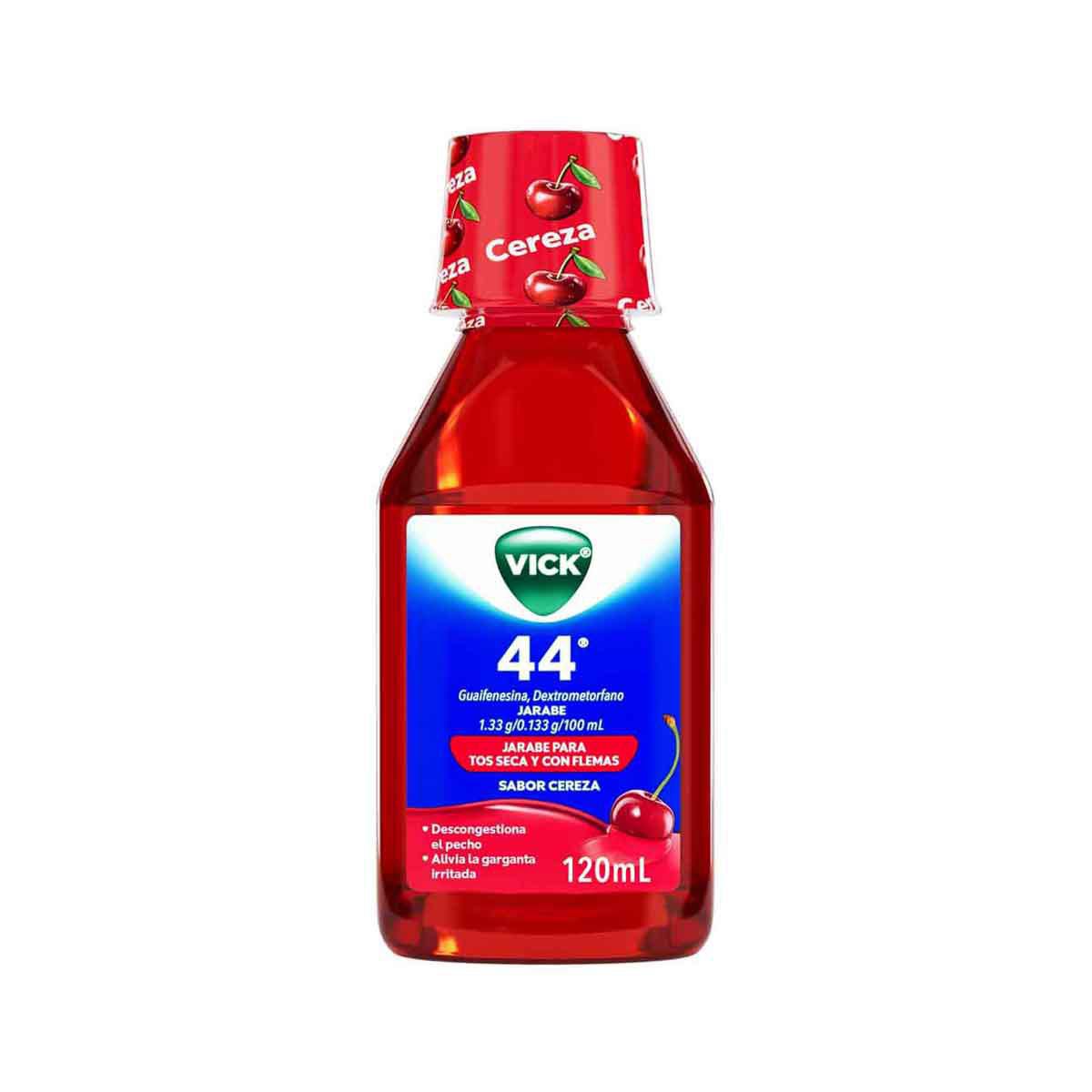 Jarabe Vick 44 Tos Seca y Tos con Flemas 120ml