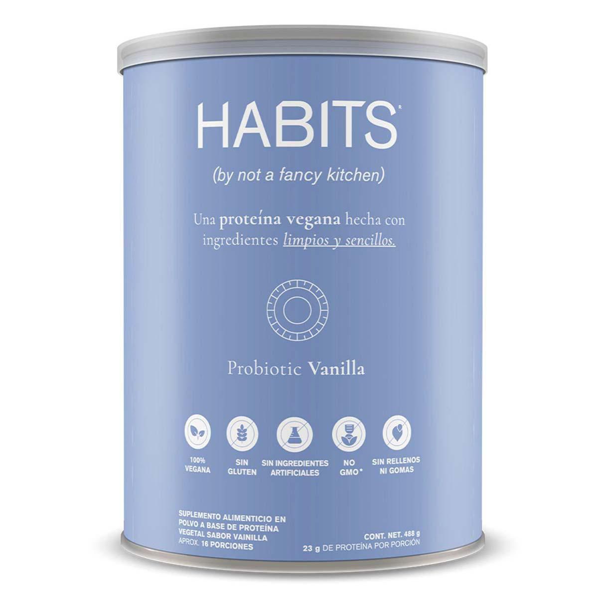 Proteína Habits Vainilla 488g