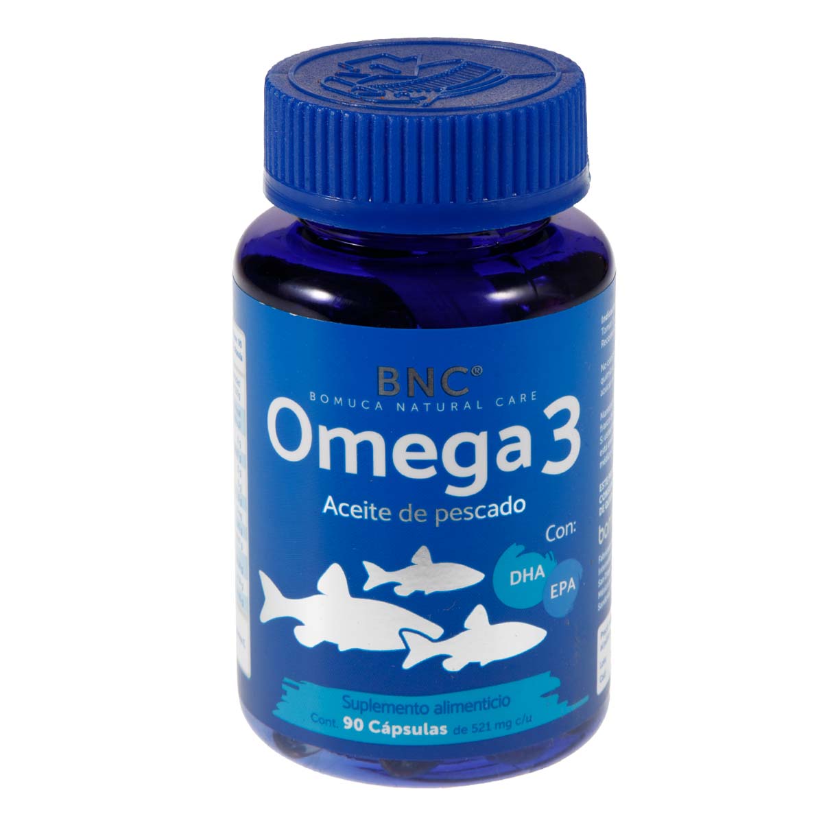 Cápsulas Omega 3 BNC Frasco con 90 Cápsulas