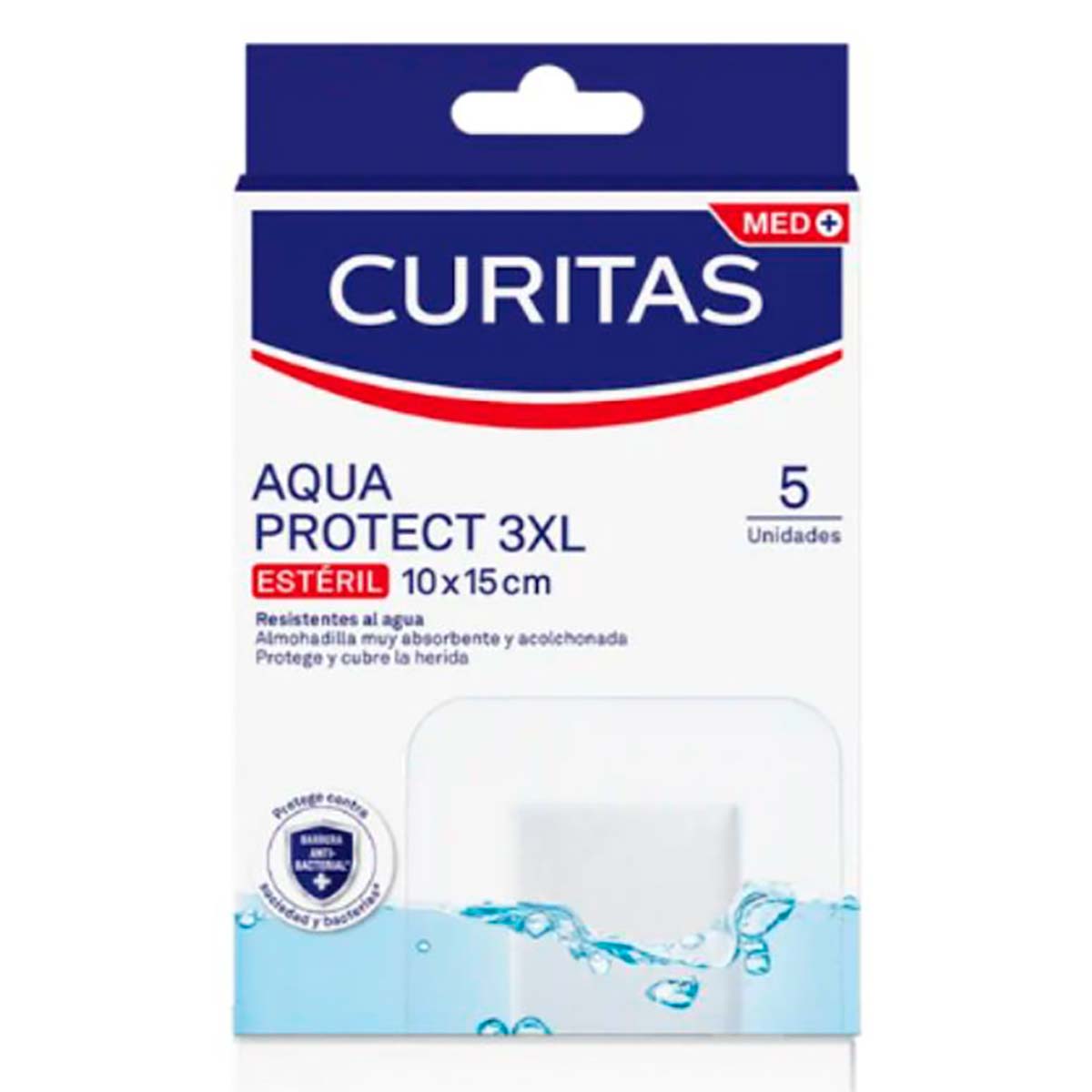 Venditas Adhesivas Resistentes Agua Curitas 3XL 5 Piezas