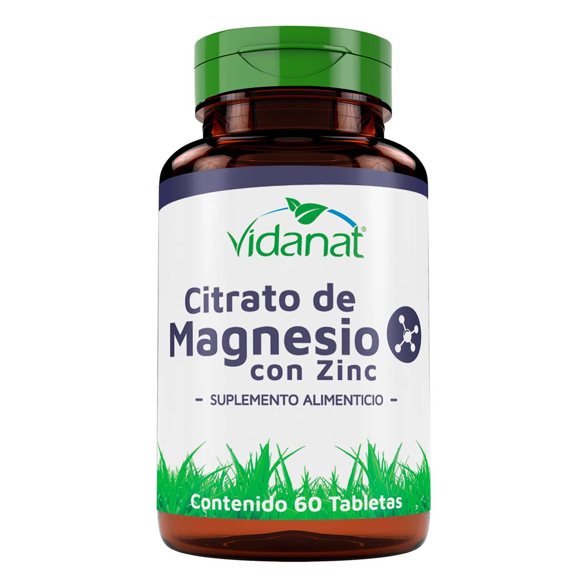 Suplemento Alimenticio Ant Magnesio Zinc con 60 Tabletas