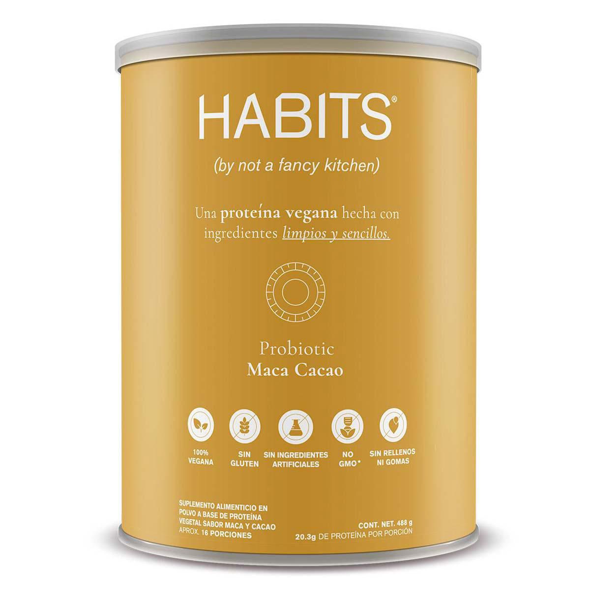 Proteína Habits Maca Cacao 488g