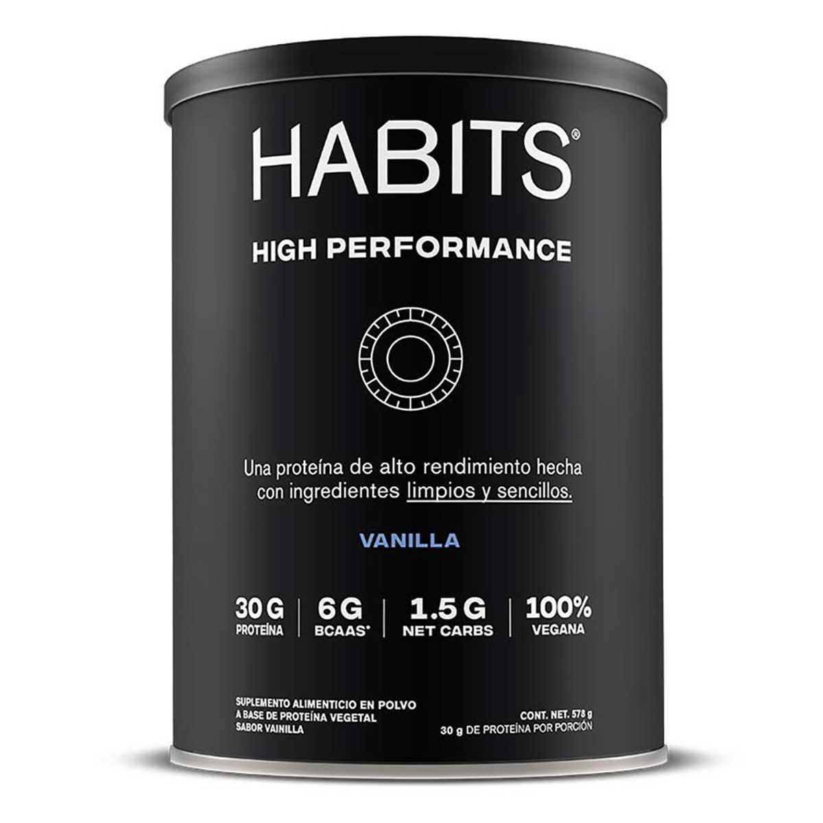 Proteína Habits Vainilla 578g