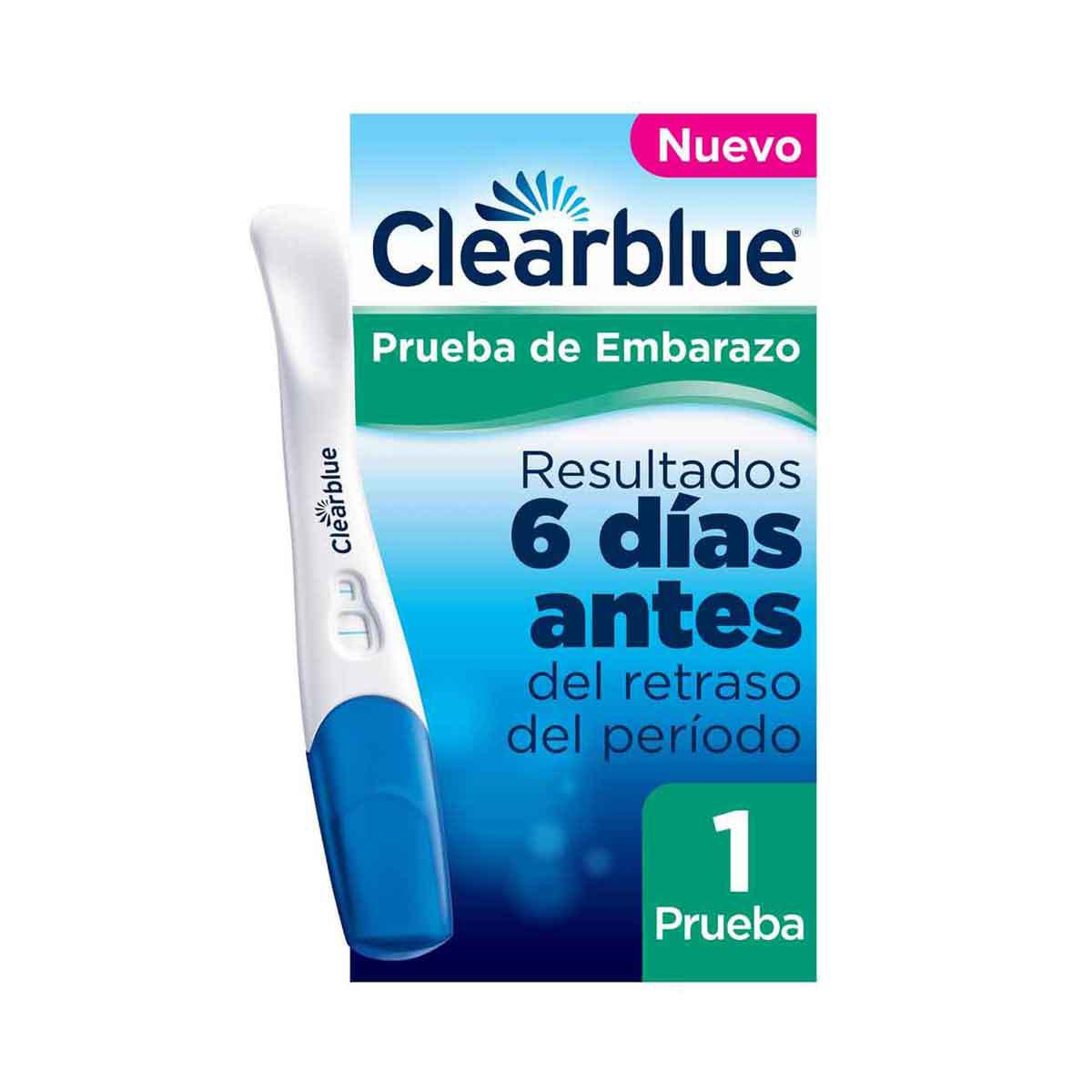 Prueba de embarazo Clearblue Detección Temprana 1 Prueba