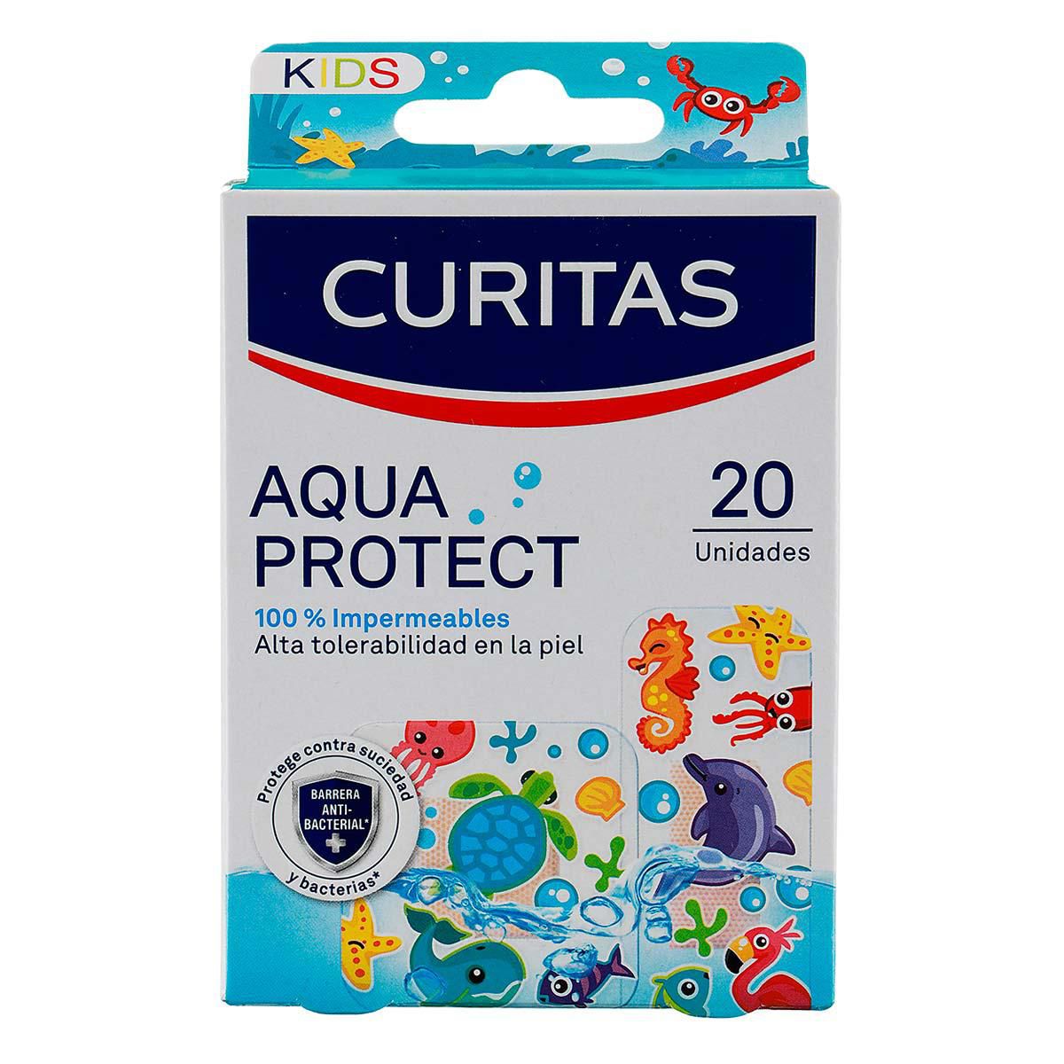 Curitas Aqua Protect Kids 20 Piezas