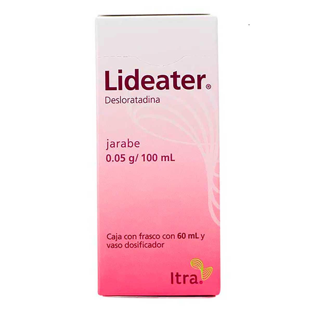 Jarabe Lideater Desloratadina 0.05g/100ml 60ml