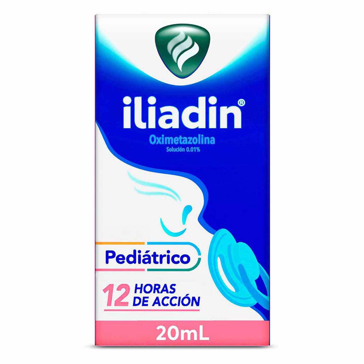 Descongestionante Nasal Iliadin gotas Pediátrico con 20ml