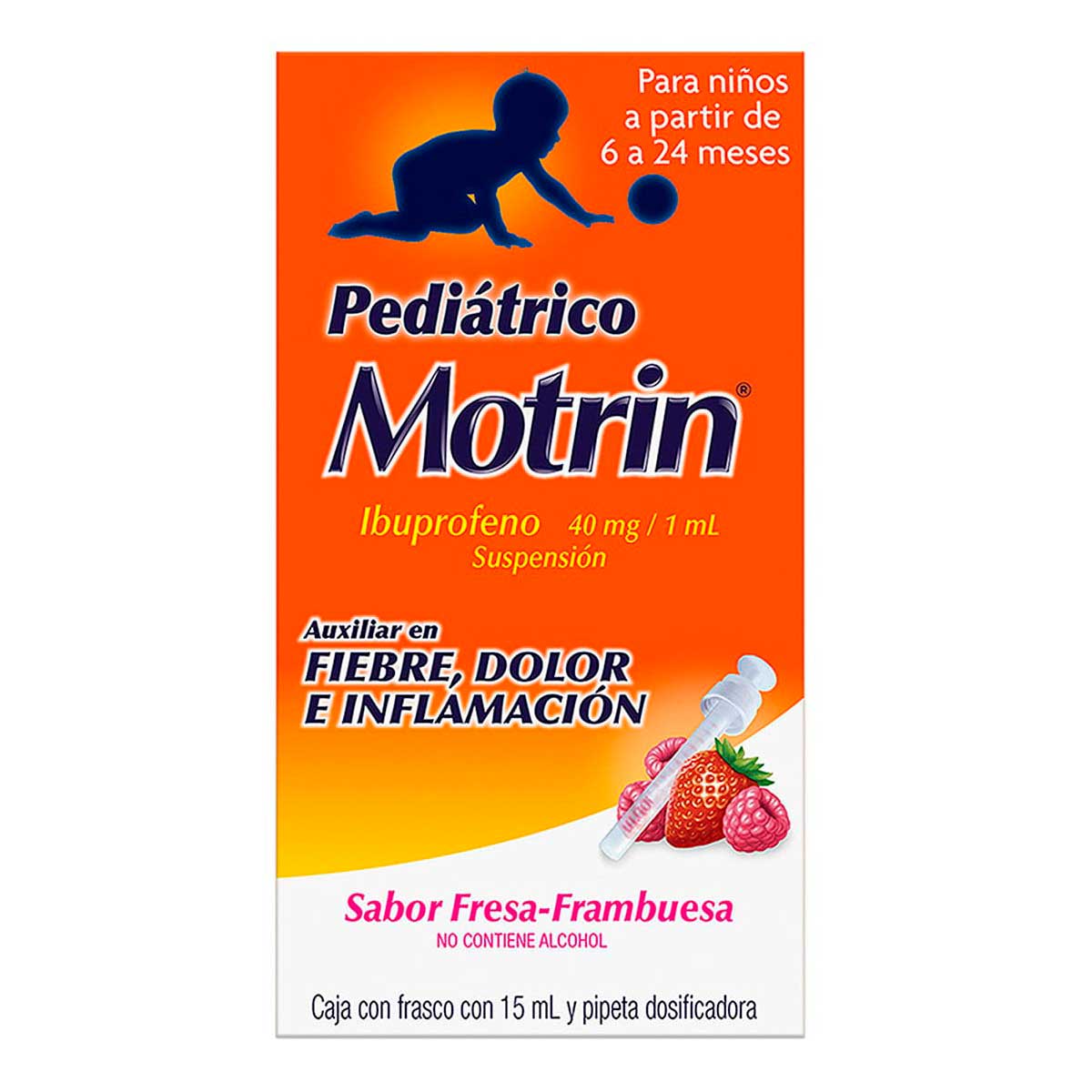 Suspensión Pediátrica Motrin Analgésico 15ml